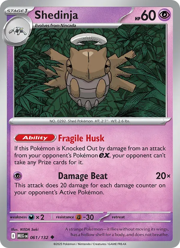 Shedinja - 061/188 - Mega Evolution