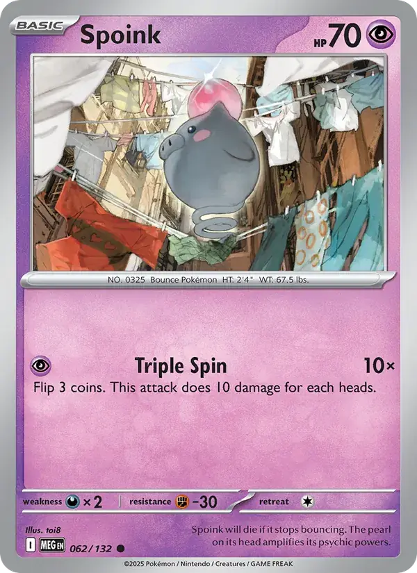 Spoink - 062/188 - Mega Evolution