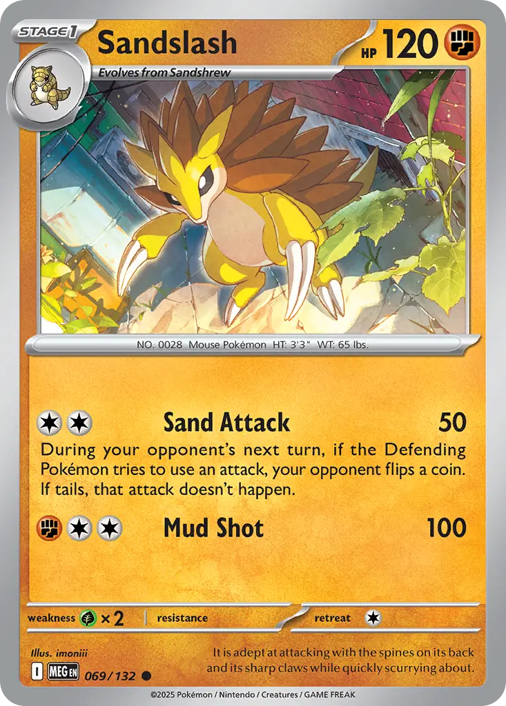 Sandslash - 069/188 - Mega Evolution