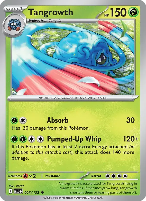 Tangrowth - 007/188 - Mega Evolution