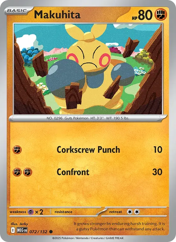 Makuhita - 072/188 - Mega Evolution