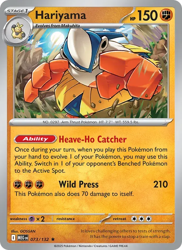Hariyama - 073/188 - Mega Evolution