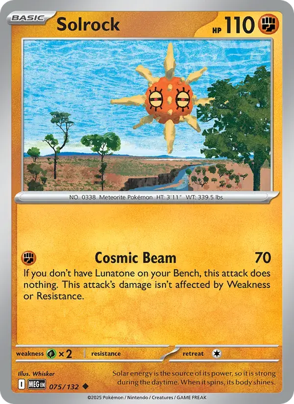 Solrock - 075/188 - Mega Evolution
