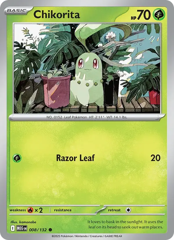 Chikorita - 008/188 - Mega Evolution