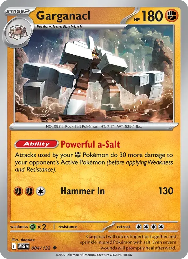 Garganacl - 084/188 - Mega Evolution