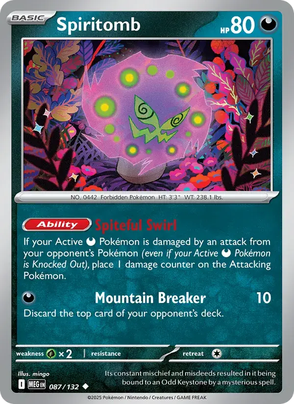 Spiritomb - 087/188 - Mega Evolution