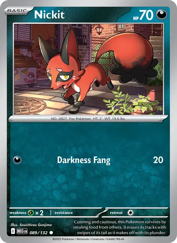 Nickit - 089/188 - Mega Evolution