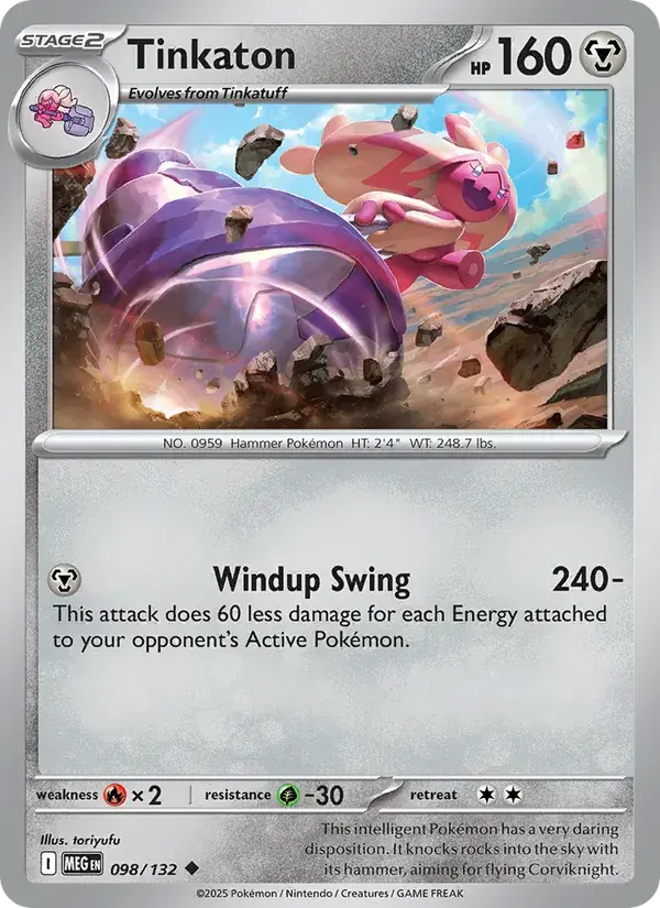 Tinkaton - 098/188 - Mega Evolution