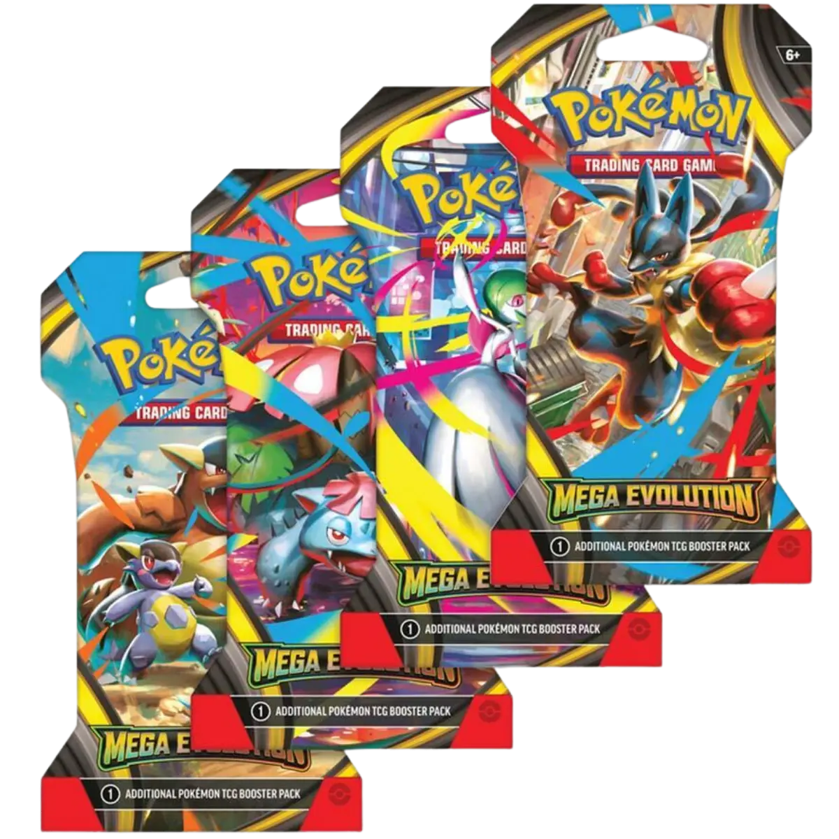 Mega Evolution: Sleeved Booster Pack Art Set
