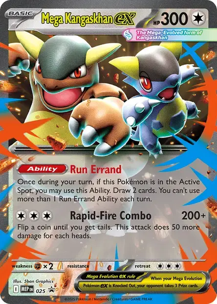 Méga-Kangourex-ex - 025/088 - MEP Black Star Promos