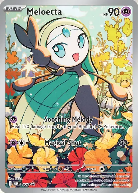Meloetta - 026/088 - MEP Black Star Promos