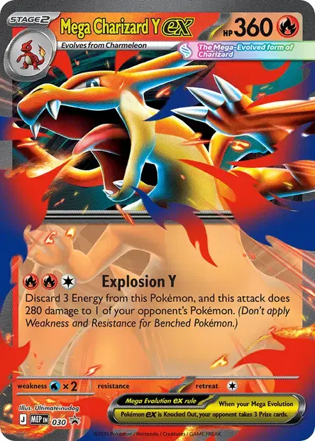 Méga-Dracaufeu Y-ex - 030/088 - MEP Black Star Promos