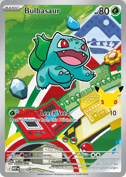 Bulbizarre - 037/088 - MEP Black Star Promos