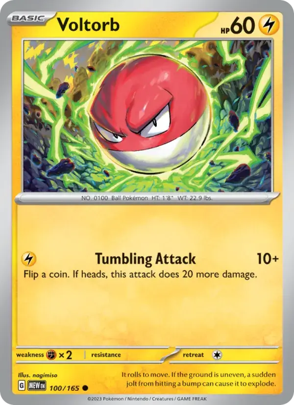Voltorb - 100/207 - 151