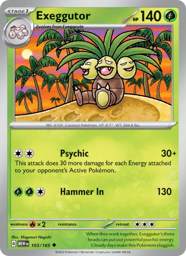 Exeggutor - 103/207 - 151