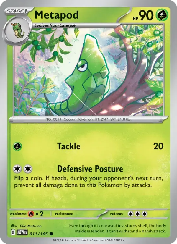 Metapod - 011/207 - 151