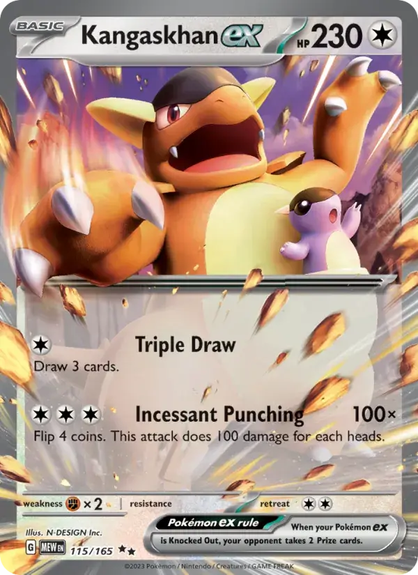 Kangaskhan ex - 115/207 - 151