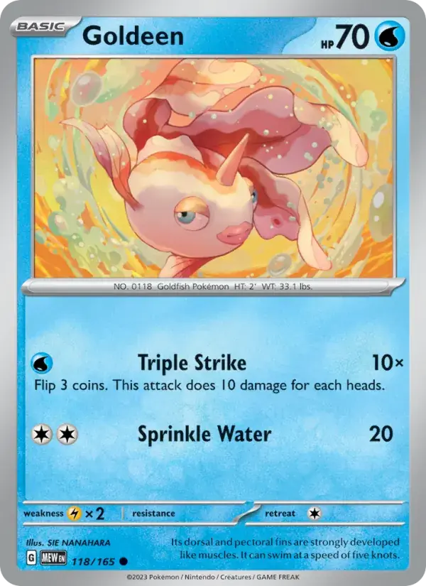 Goldeen - 118/207 - 151