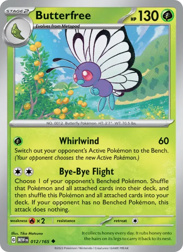 Butterfree - 012/207 - 151