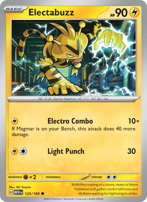 Electabuzz - 125/207 - 151