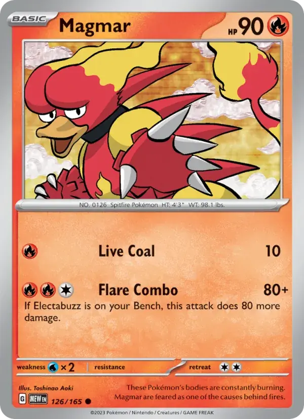 Magmar - 126/207 - 151