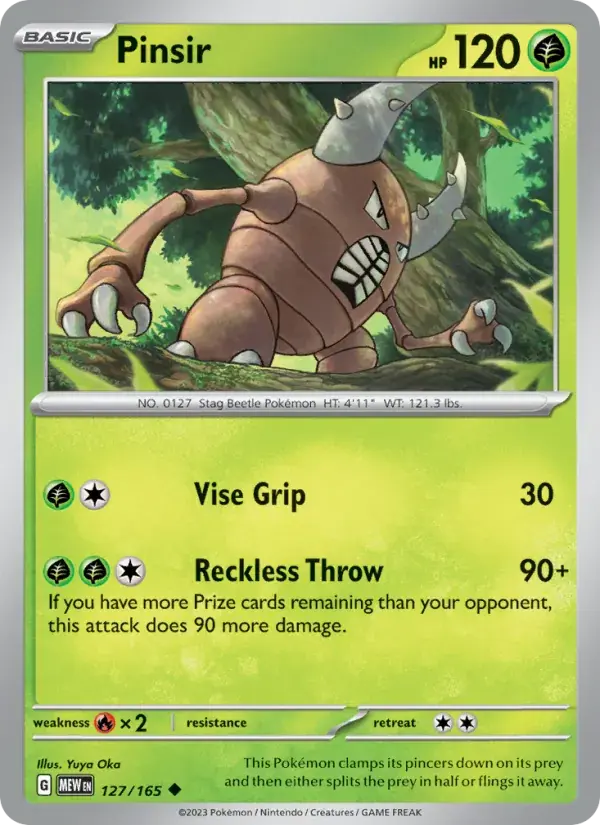 Pinsir - 127/207 - 151