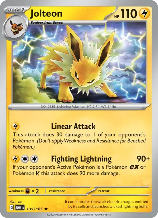 Jolteon - 135/207 - 151