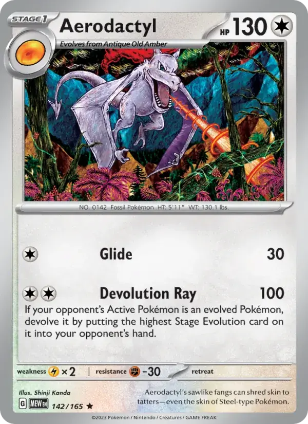 Aerodactyl - 142/207 - 151