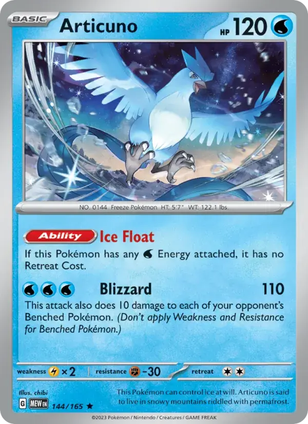 Articuno - 144/207 - 151