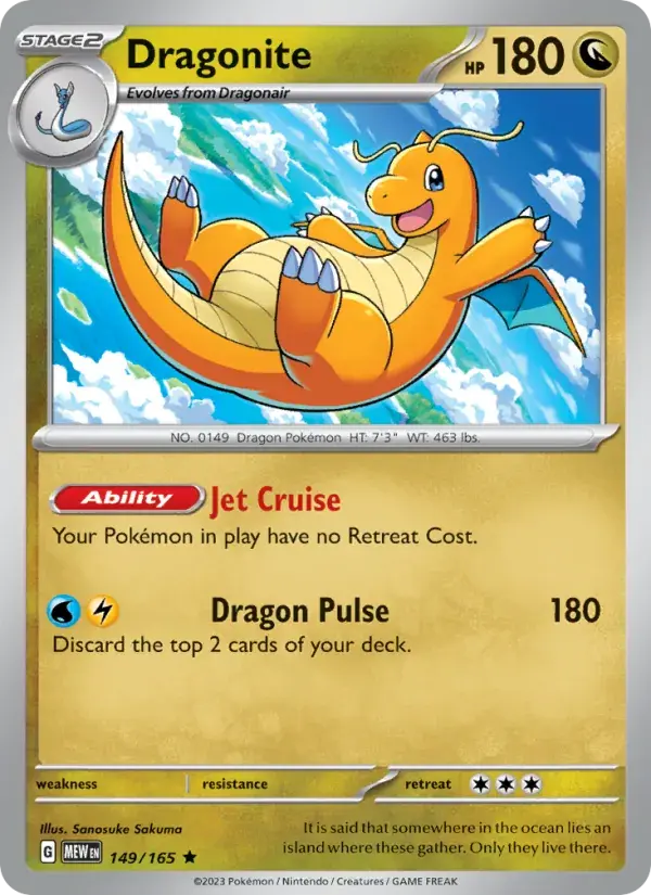 Dragonite - 149/207 - 151