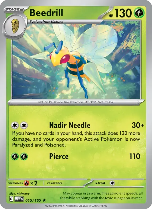 Beedrill - 015/207 - 151