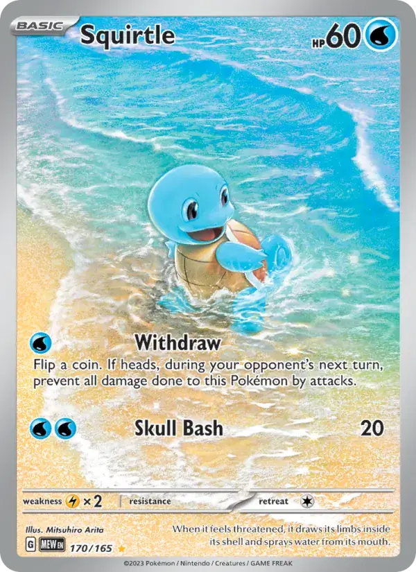 Squirtle - 170/207 - 151