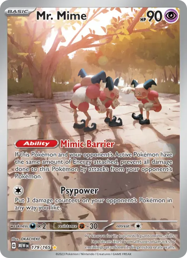 Mr. Mime - 179/207 - 151