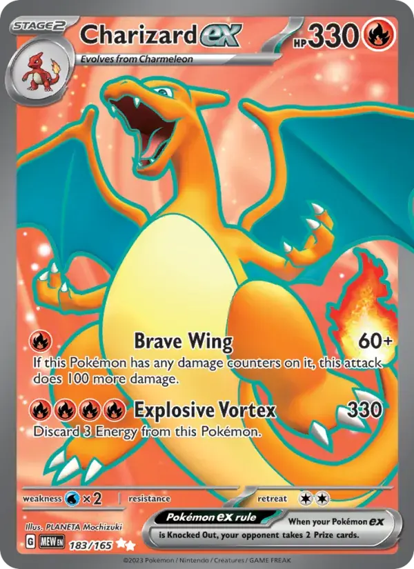 Charizard ex - 183/207 - 151