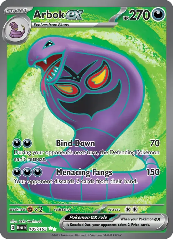 Arbok ex - 185/207 - 151