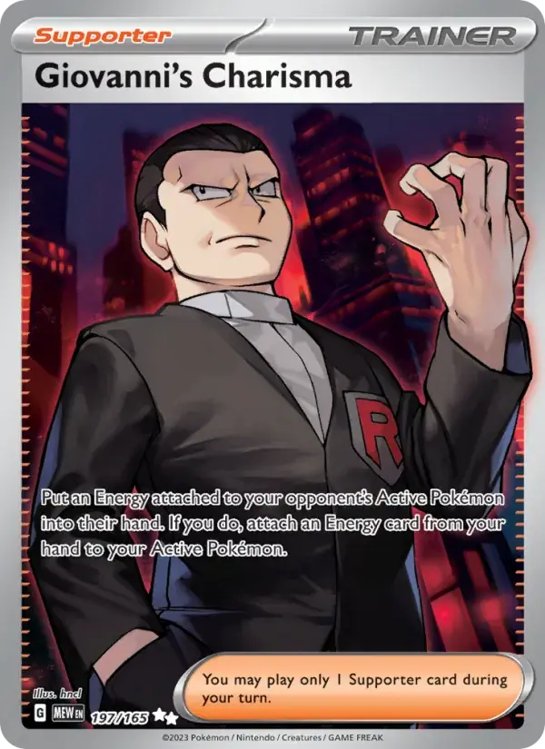 Giovanni's Charisma - 197/207 - 151