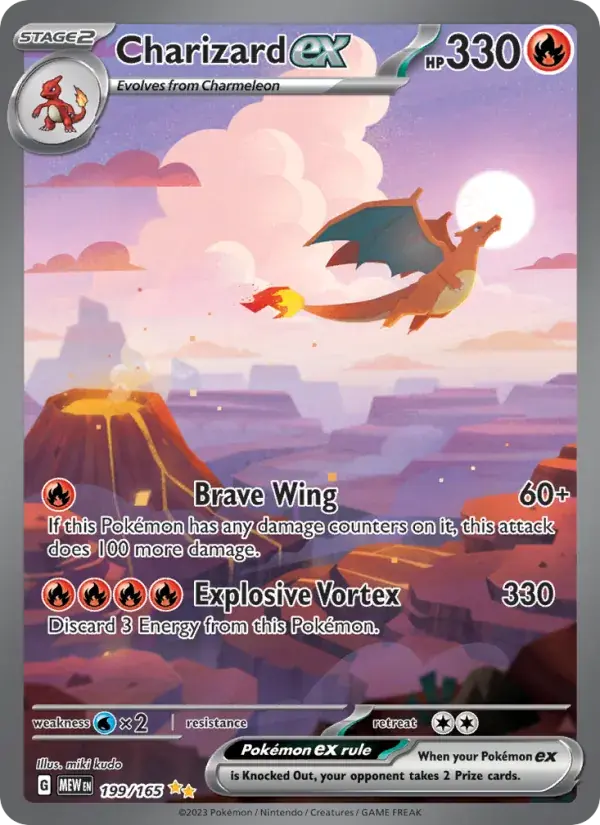 Charizard ex - 199/207 - 151