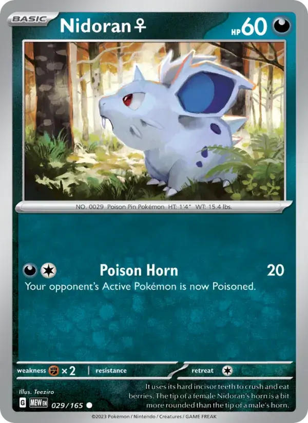 Nidoran♀ - 029/207 - 151