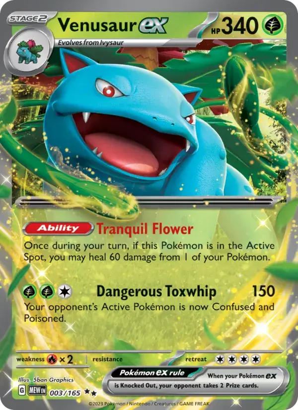 Venusaur ex - 003/207 - 151
