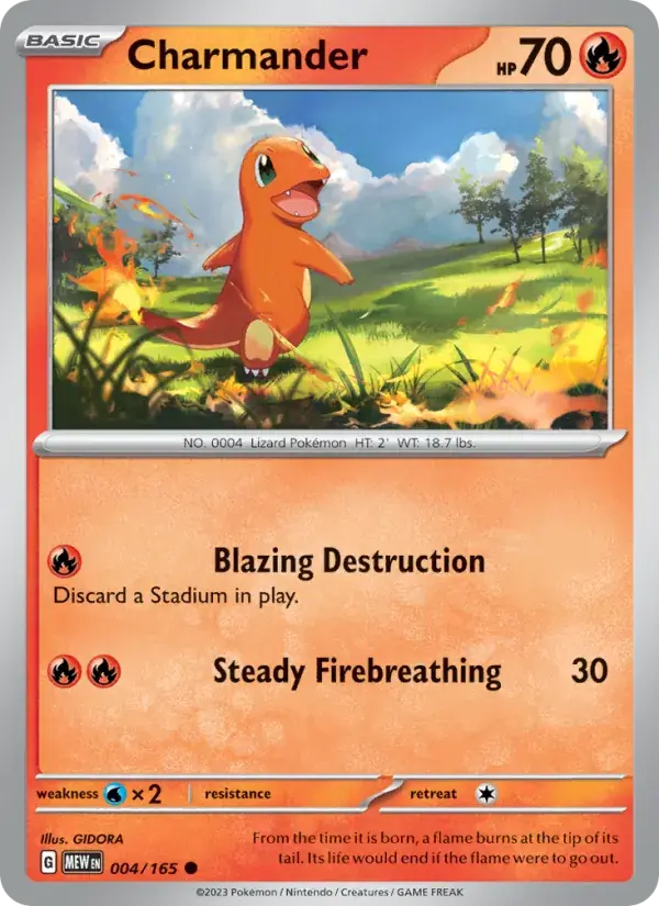Charmander - 004/207 - 151