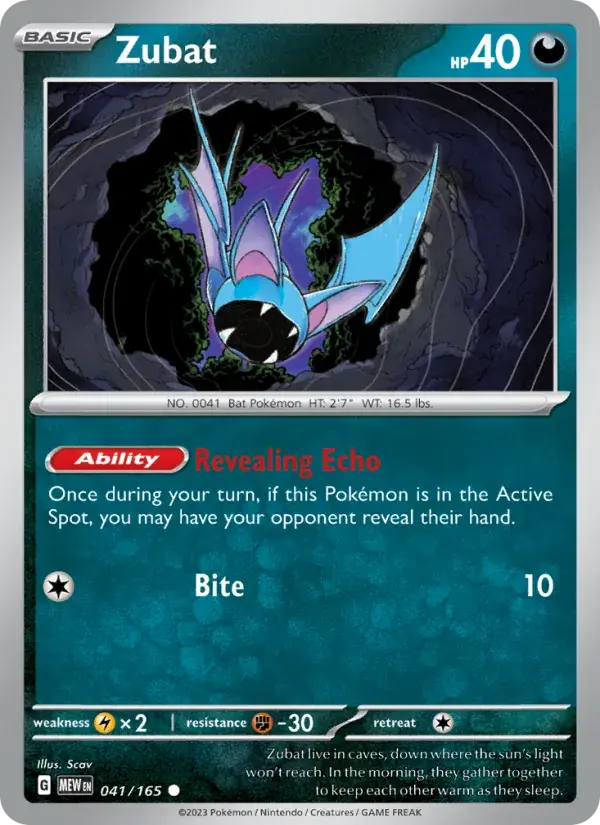Zubat - 041/207 - 151