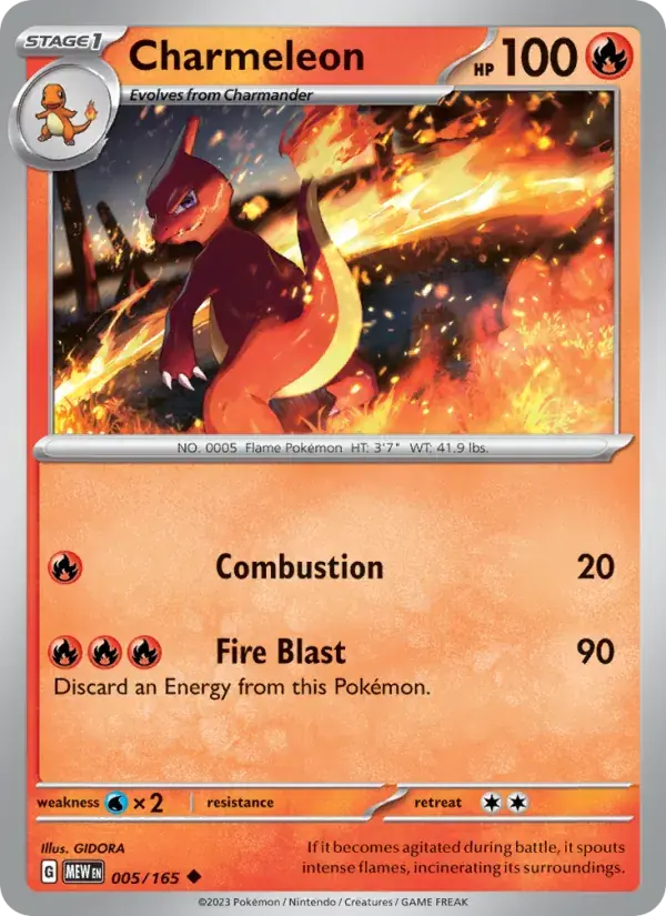 Charmeleon - 005/207 - 151