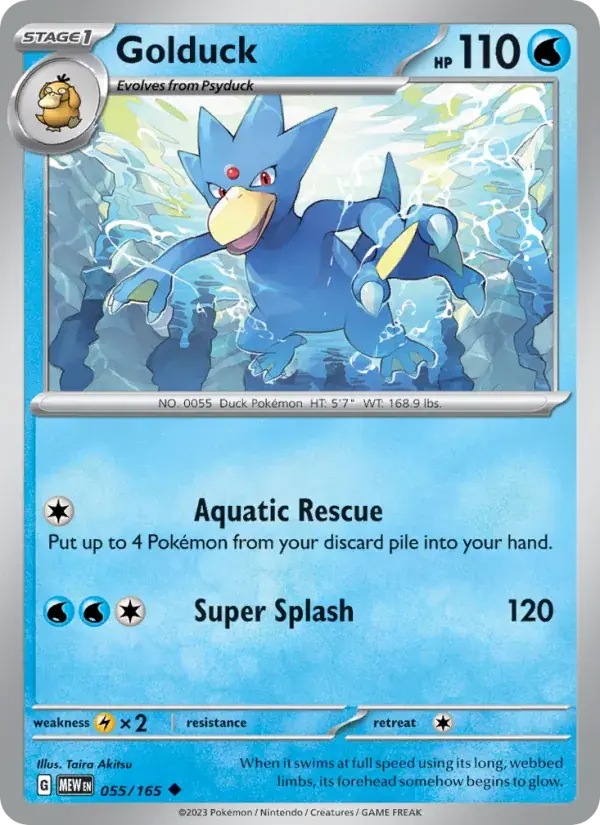 Golduck - 055/207 - 151