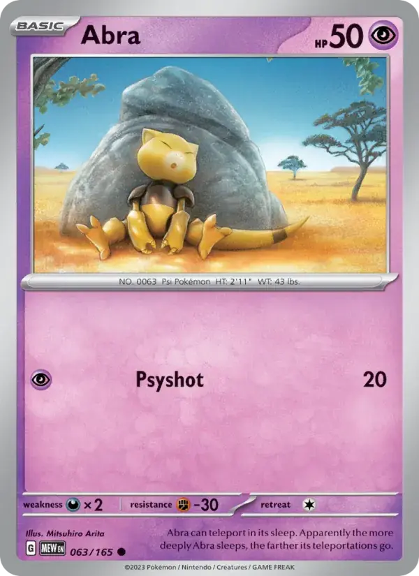 Abra - 063/207 - 151