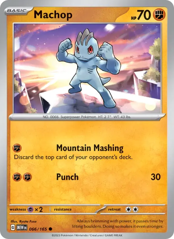 Machop - 066/207 - 151