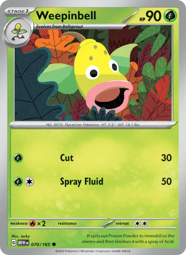 Weepinbell - 070/207 - 151