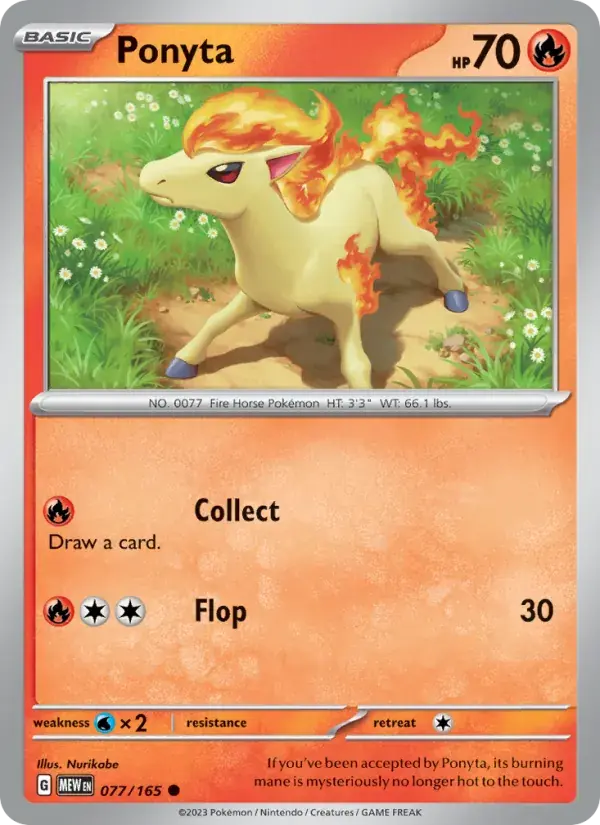 Ponyta - 077/207 - 151