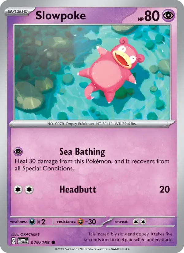 Slowpoke - 079/207 - 151