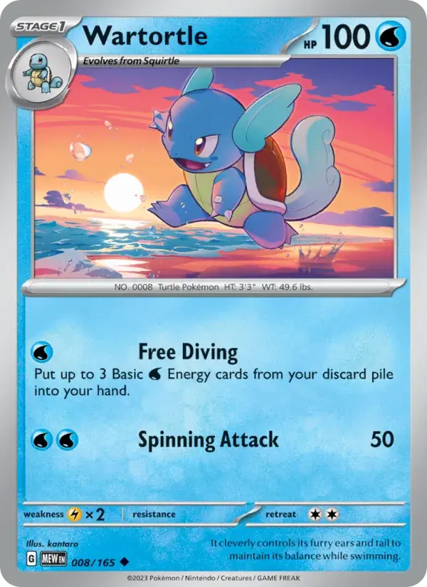 Wartortle - 008/207 - 151
