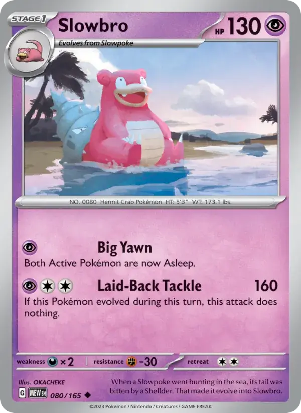Slowbro - 080/207 - 151